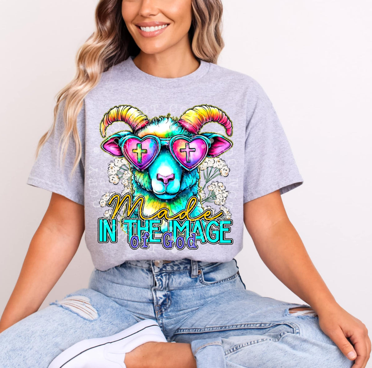 Made in image of god Ram (C’s) 100503 DTF transfer