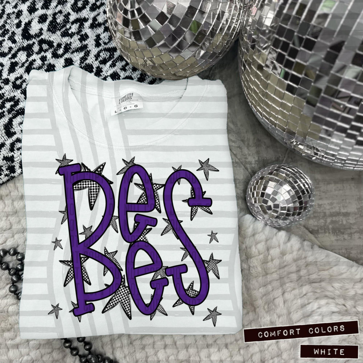 Purple Staggered Mascots (Caplinger)