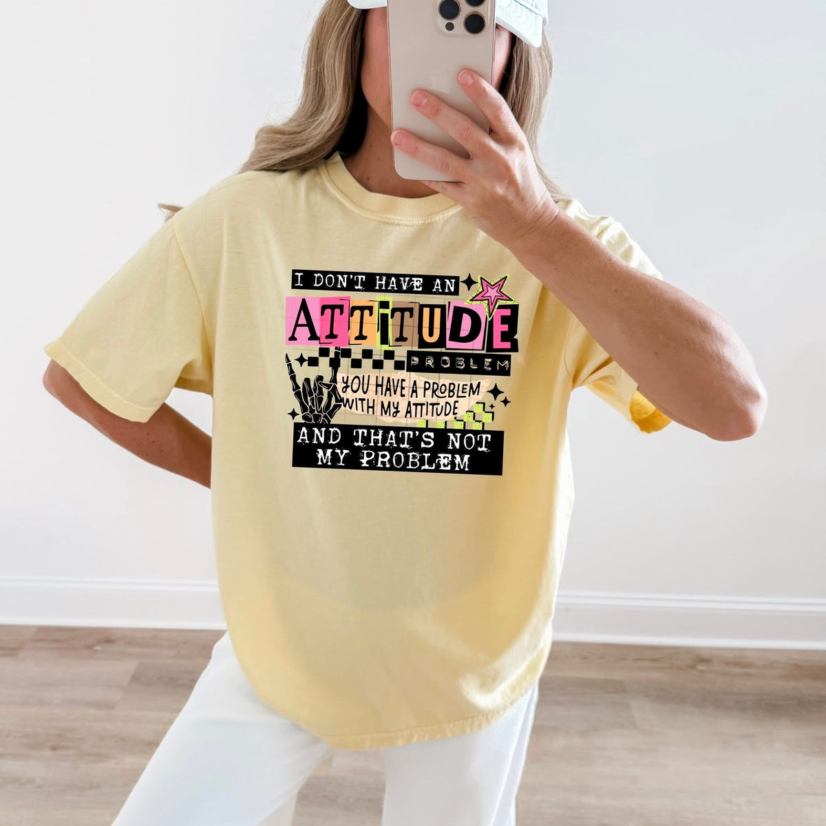 Attitude problem BLACK (CSC) DTF Transfer