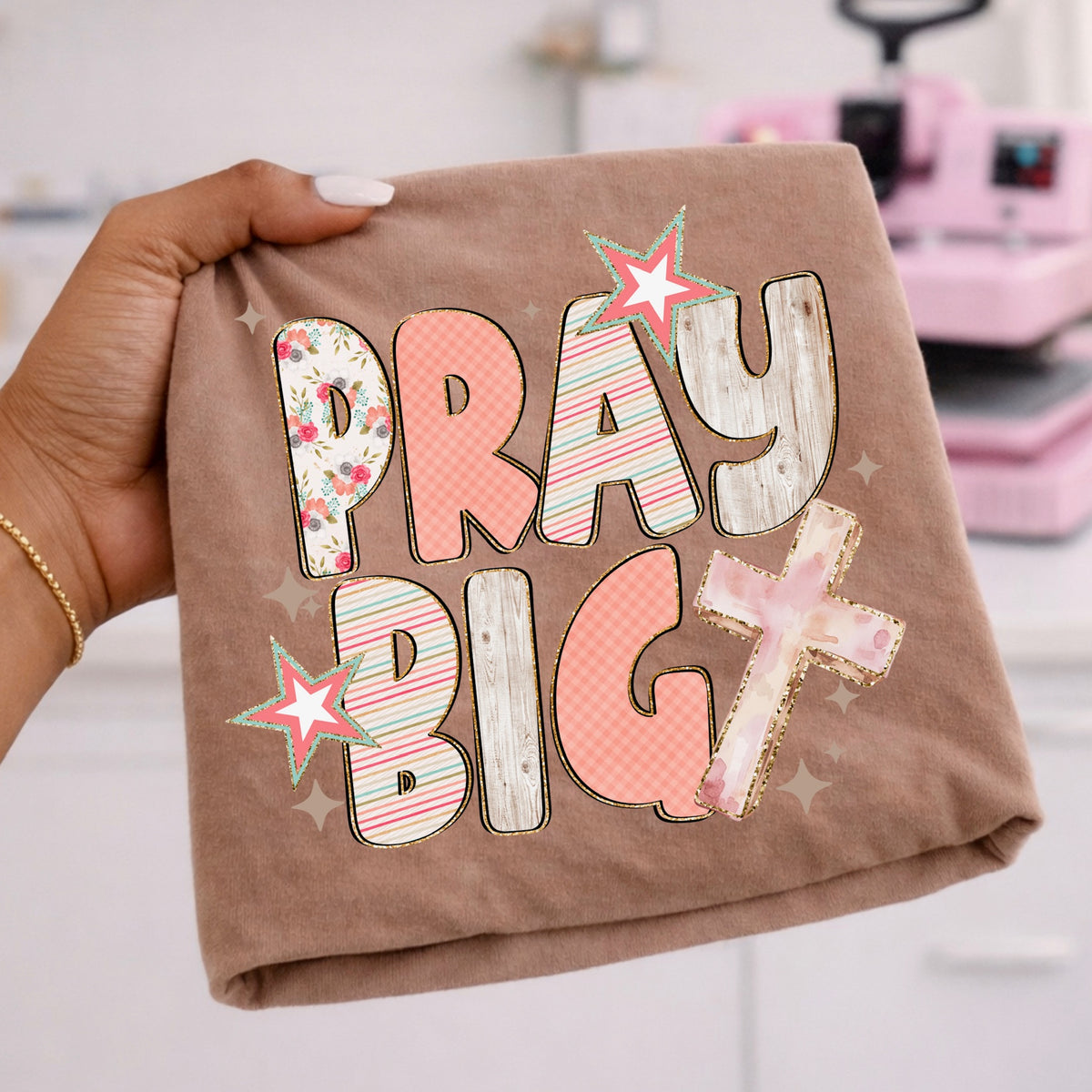 Pray big (exclusive) DTF Transfer