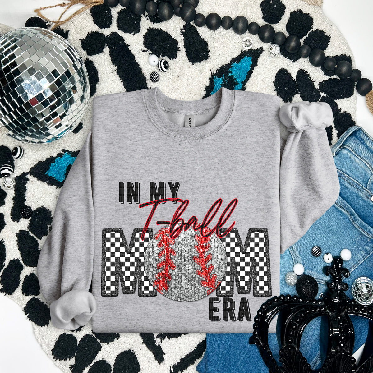 In my T-ball mom era 93830 DTF transfer