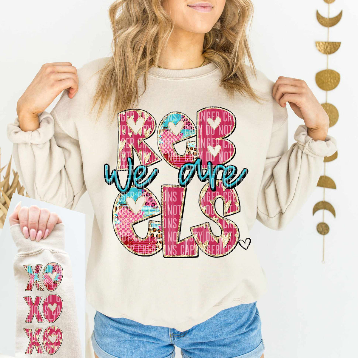 We are rebels valentine filled FRONT (caplinger) 75114 DTF transfer
