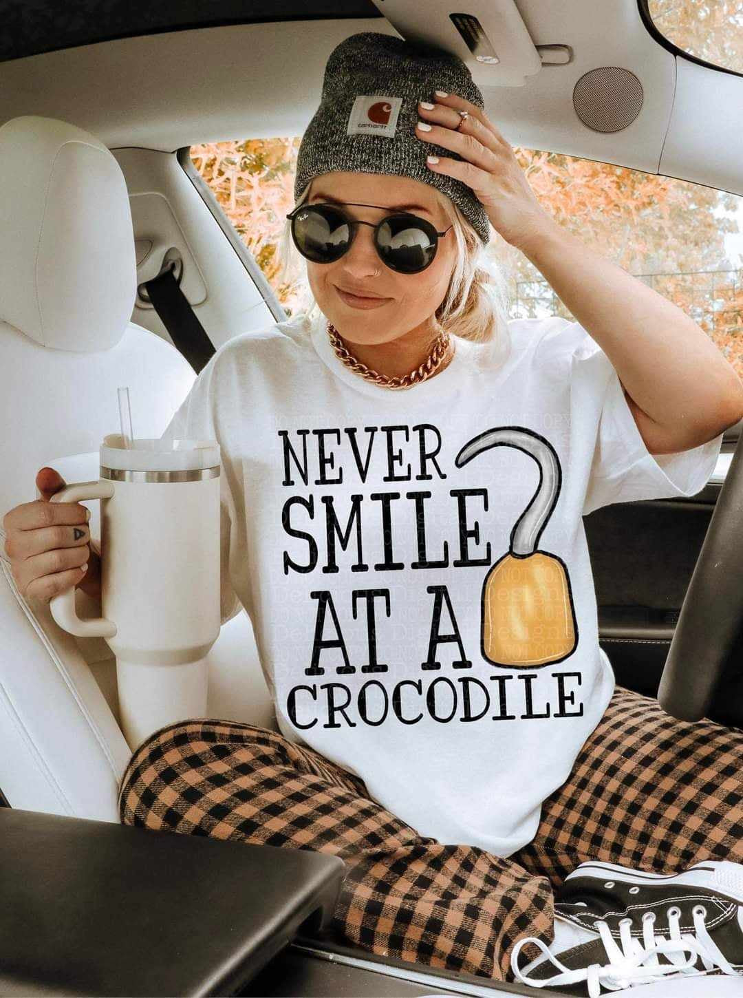 Never smile at a crocodile (DDD) 62628 DTF transfer