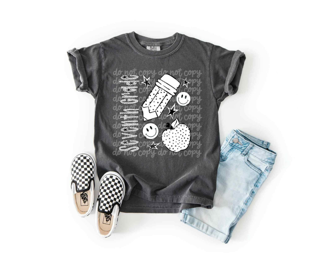 Seventh grade polka dot 106694 DTF transfer