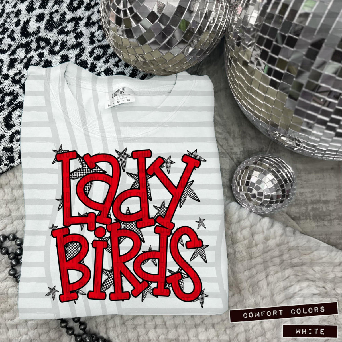 Red Staggered Mascots (Caplinger)