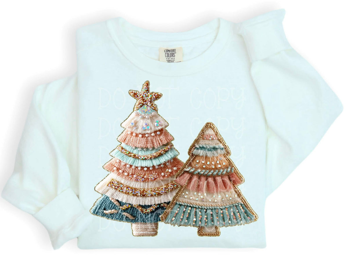 Pastel Trees (C’s) DTF Transfer