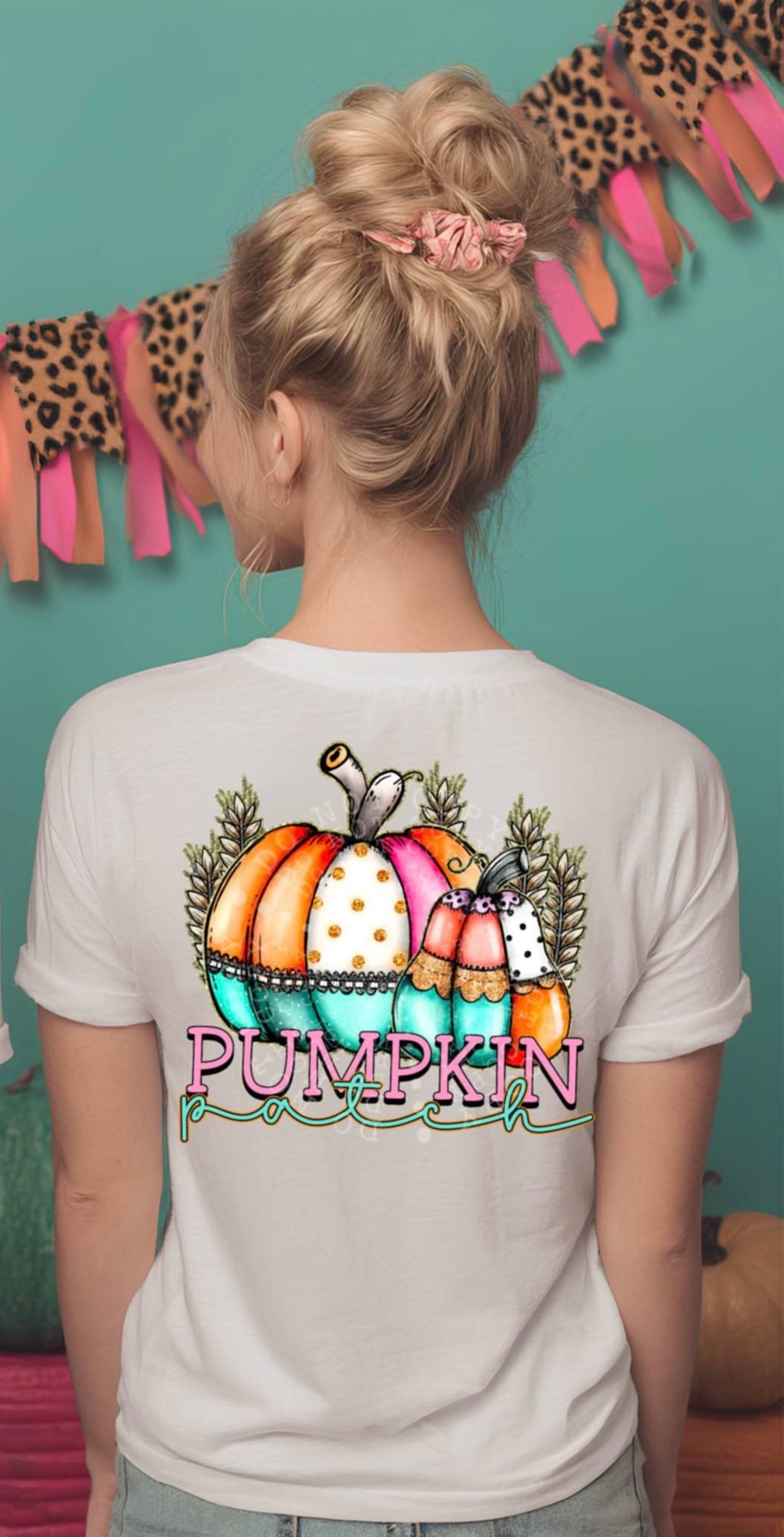 Pumpkin patch BACK 106282 DTF transfer