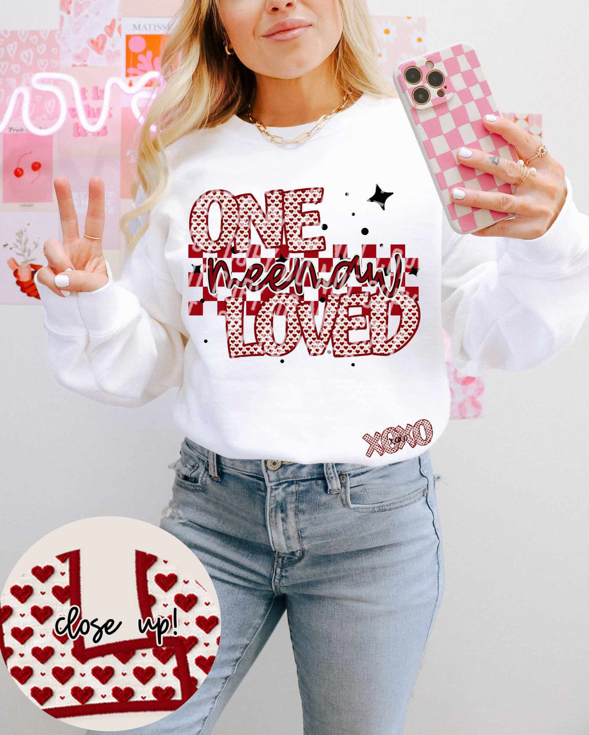One loved meemaw heart filled (caplinger) 73129 DTF transfer