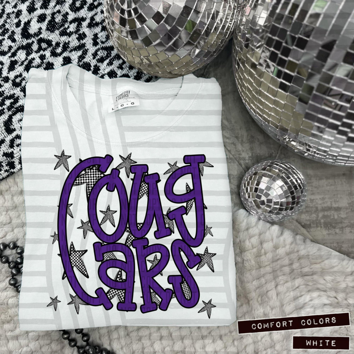 Purple Staggered Mascots (Caplinger)