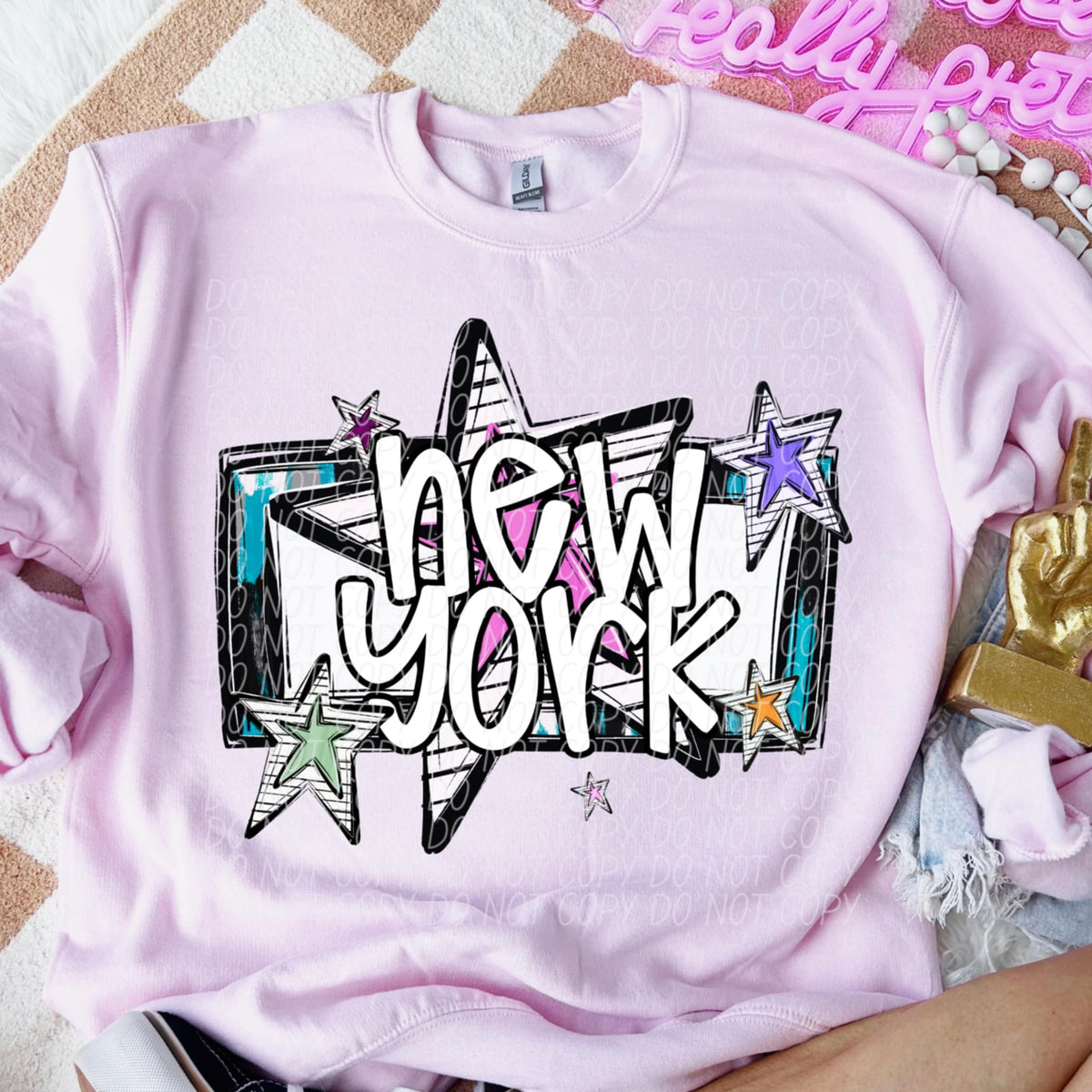 New york stars (CITY) 85410 DTF transfer