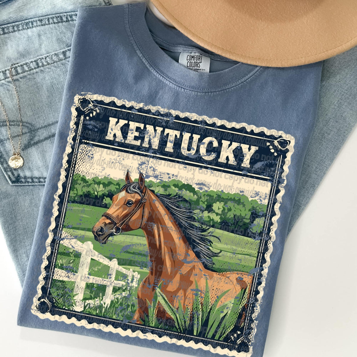Kentucky State Stamp (TTD) 99070 DTF transfer