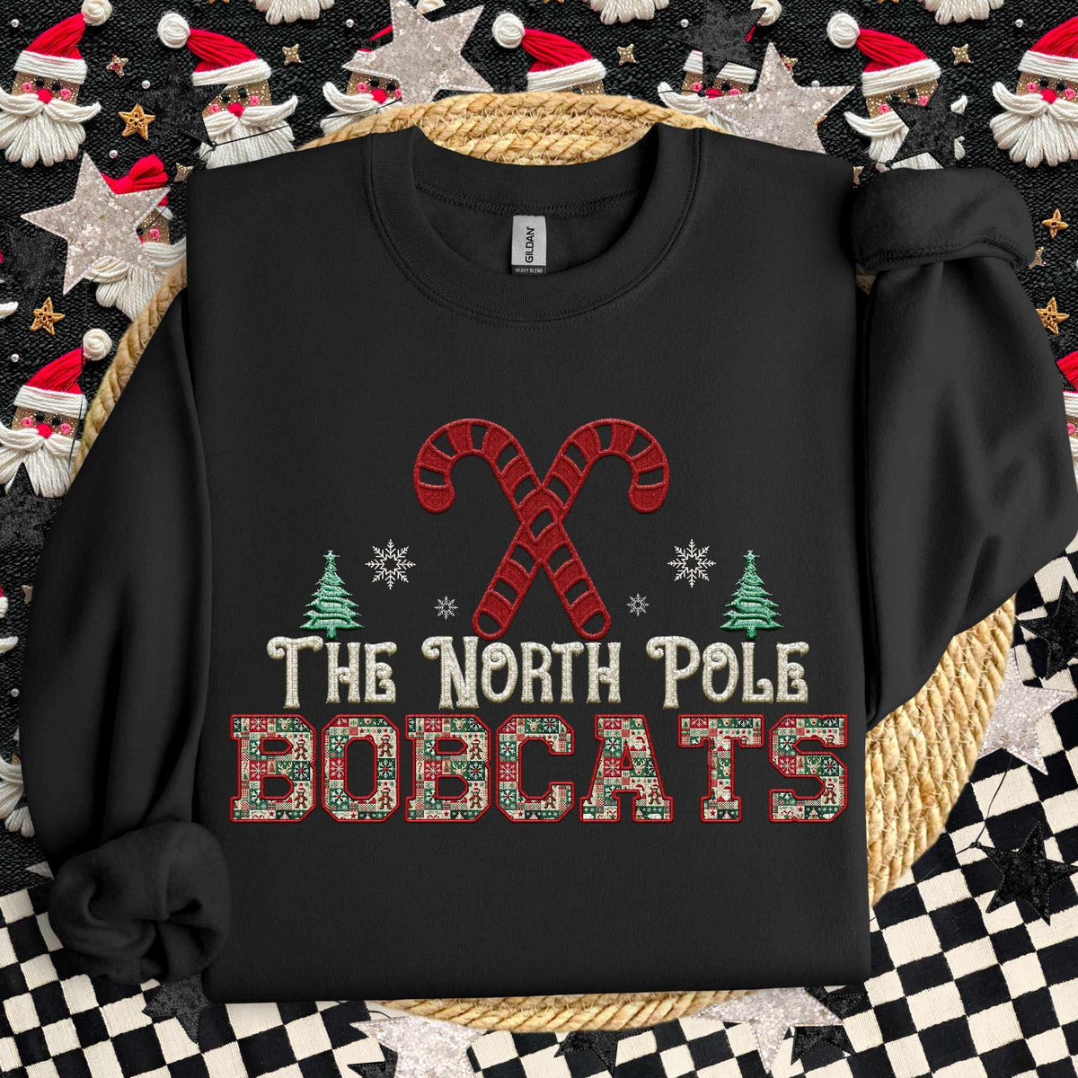 The North Pole bobcats 65313 DTF transfer
