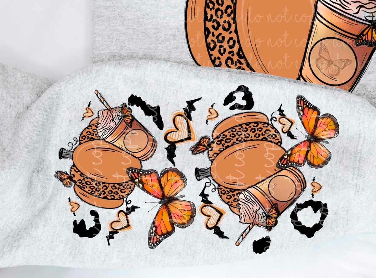 Whatever spices your pumpkin sleeve (MMD) 52667 DTF transfer