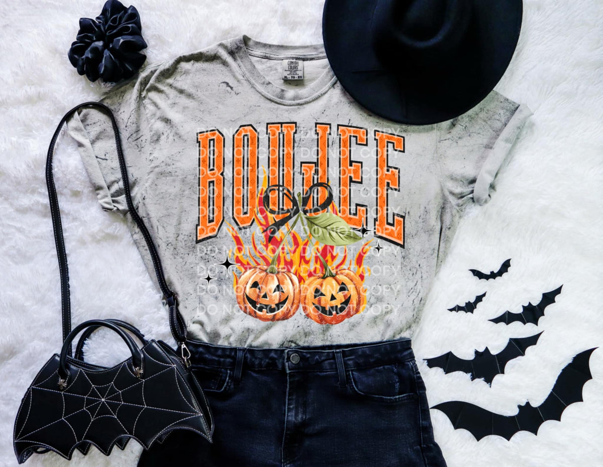 Boujee Pumpkin Cherries SCG DTF transfer