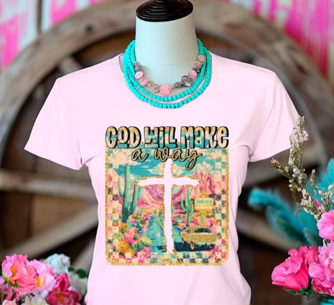 God will make a way 95914 DTF transfer