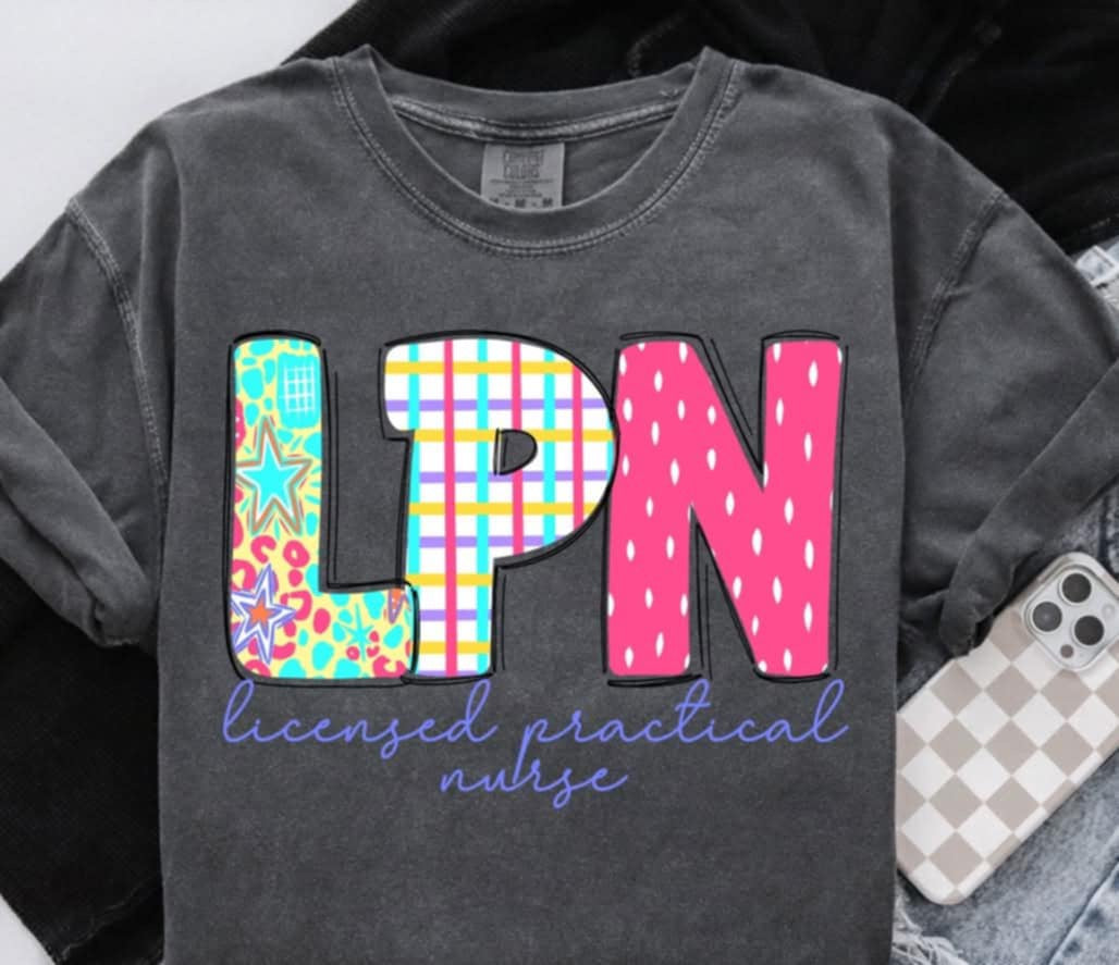 LPN summer patterns (S&G) 96332 DTF transfer