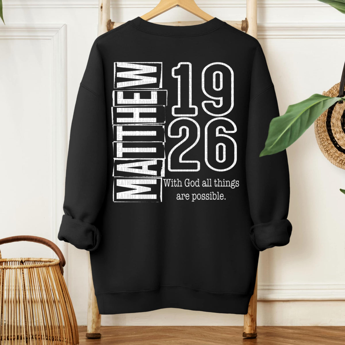 Matthew 1926 WHITE SDD DTF transfer