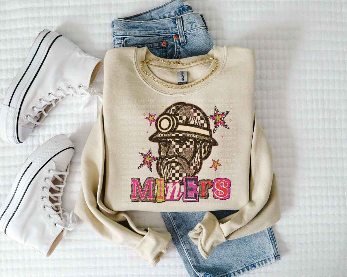 Miners magazine font (SCG) DTF Transfer