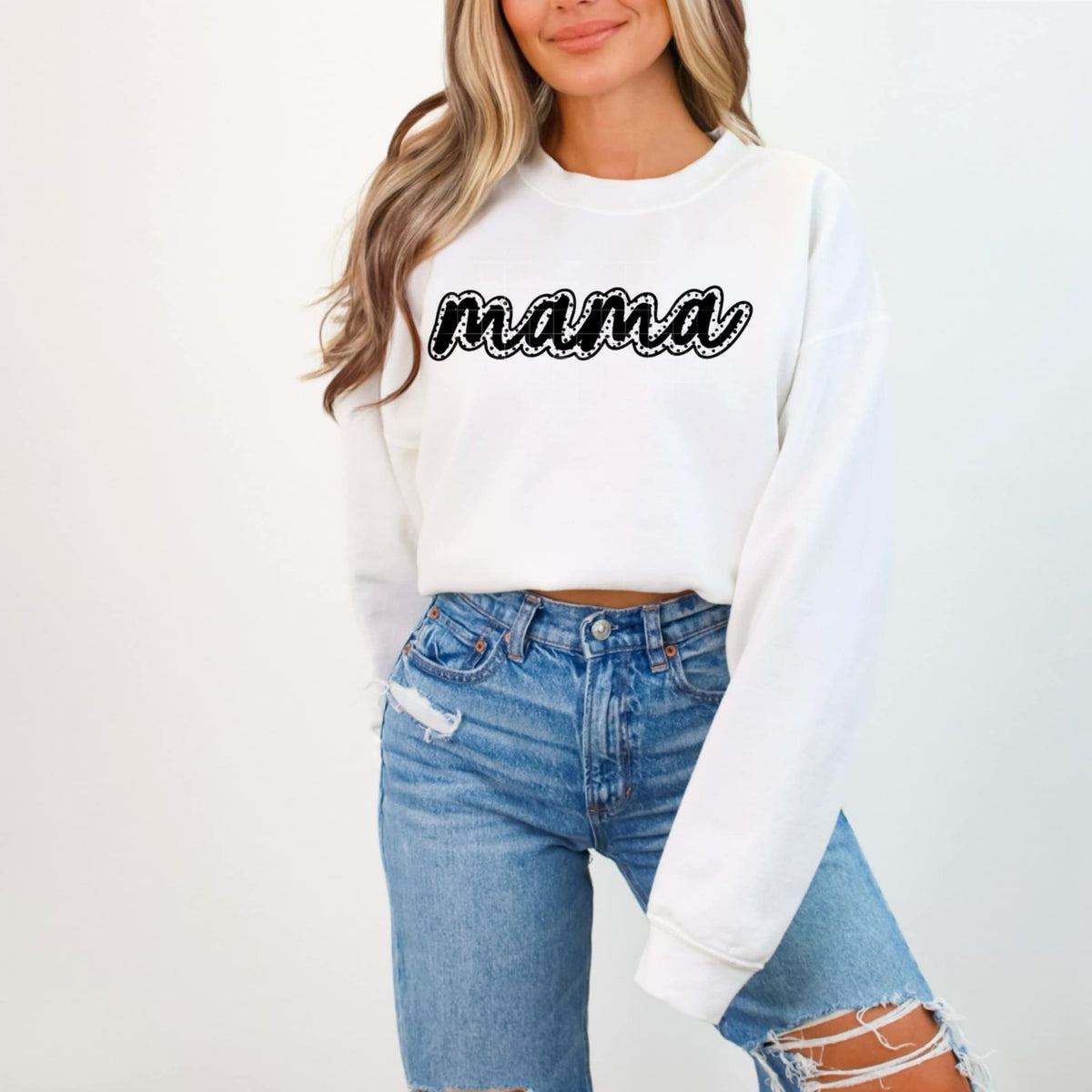 Mama black font (CSC) 84874 DTF transfer