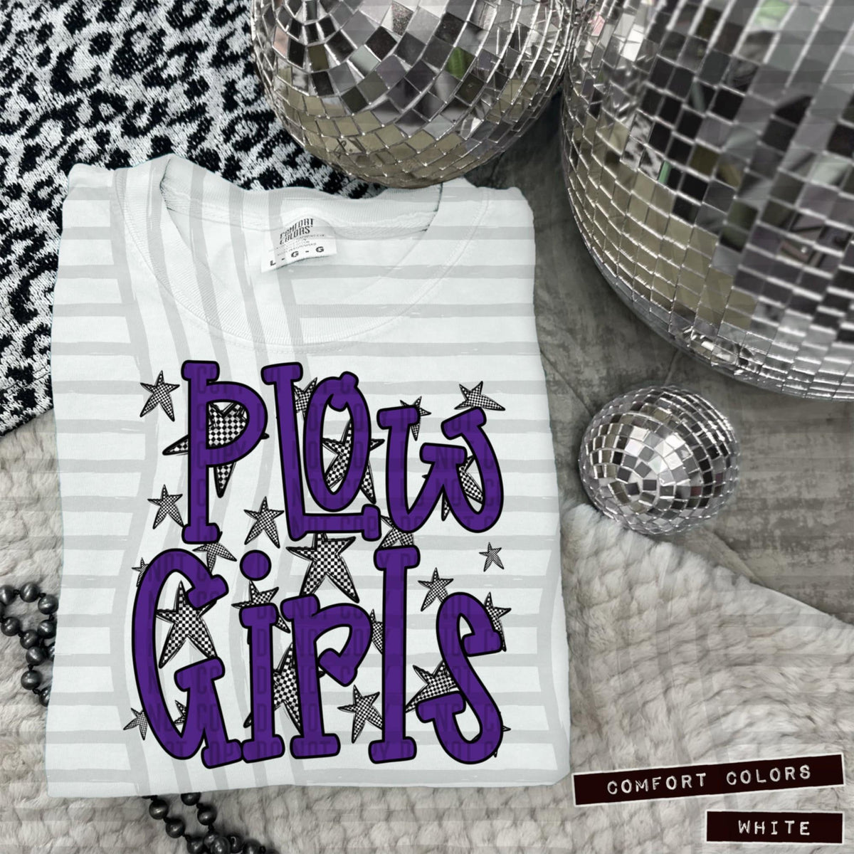 Purple Staggered Mascots (Caplinger)