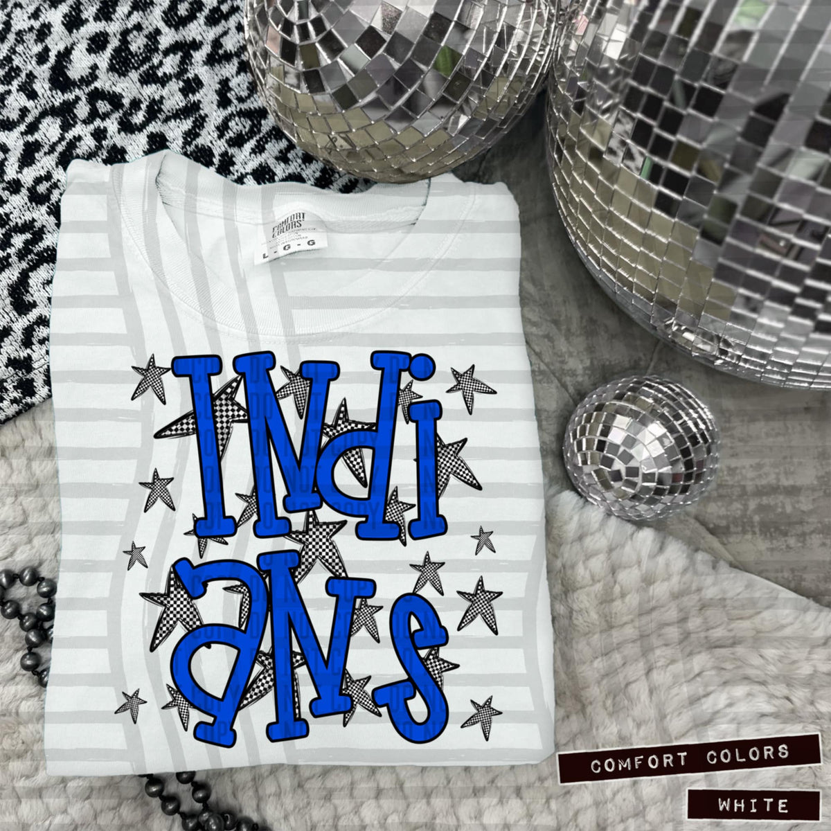 Blue Staggered Mascots (Caplinger)