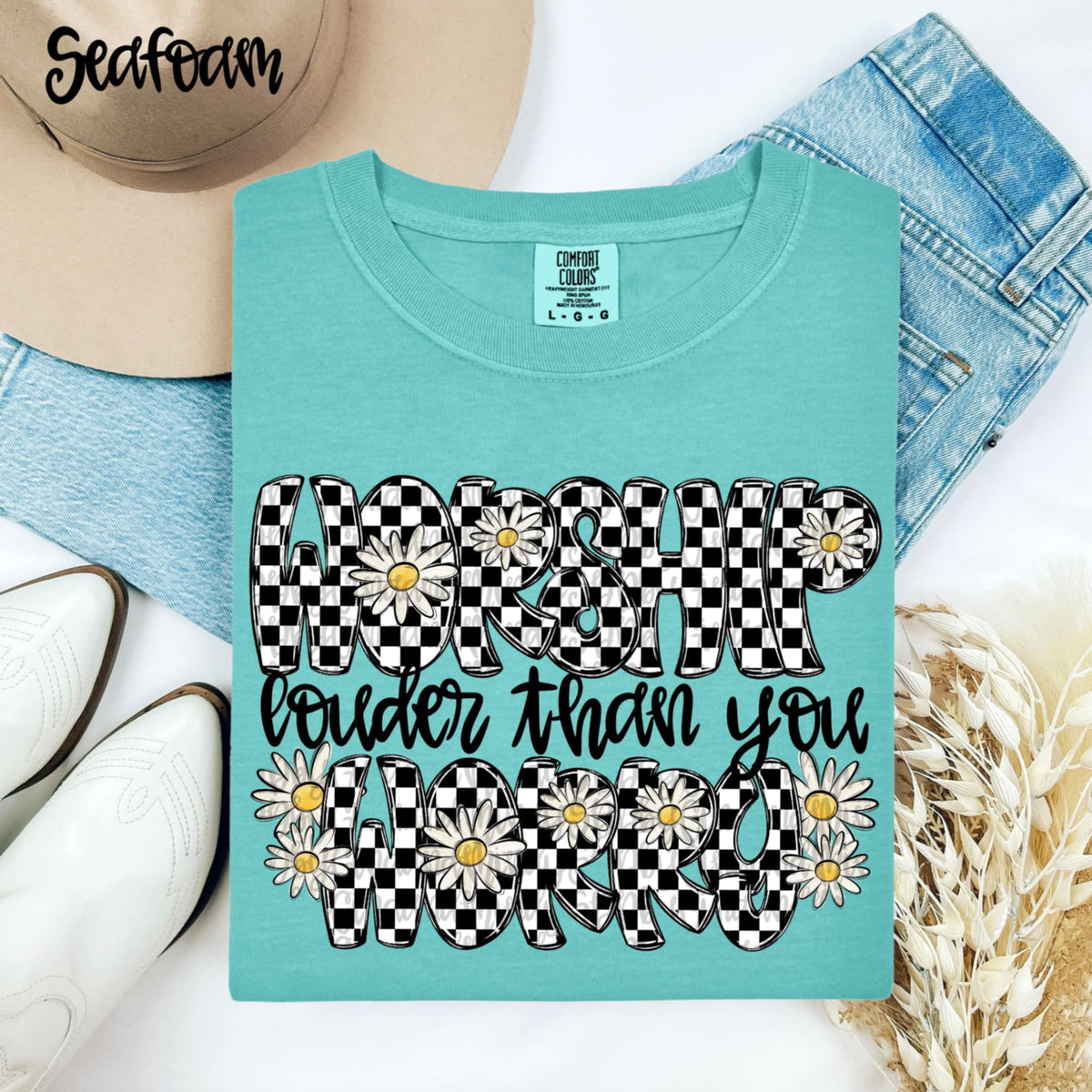 Worship louder than you worry (SDD) 99745 DTF transfer