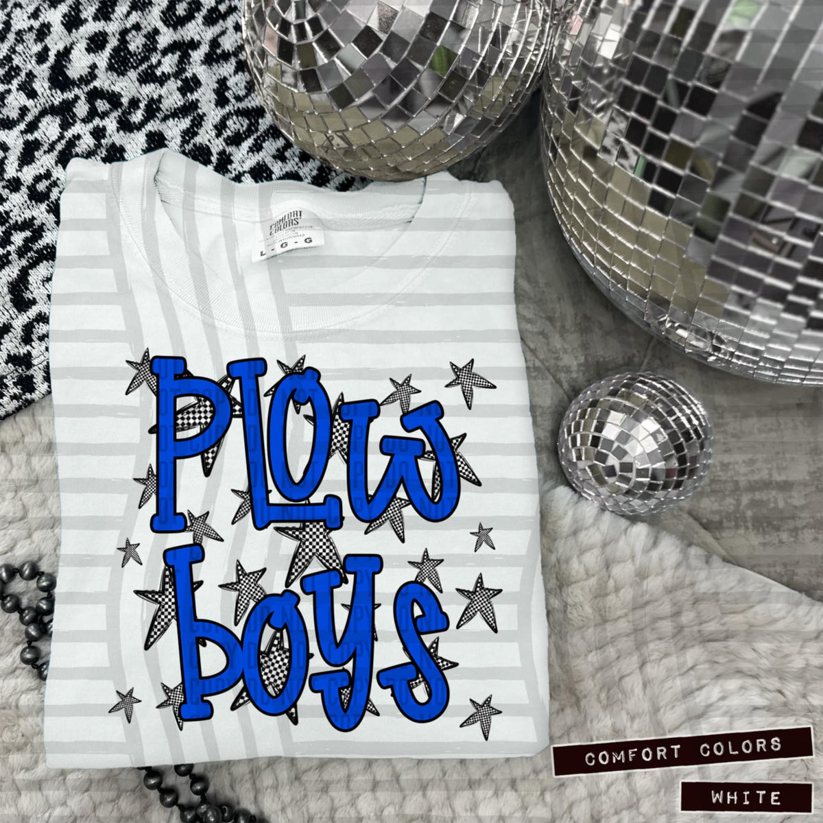 Blue Staggered Mascots (Caplinger)