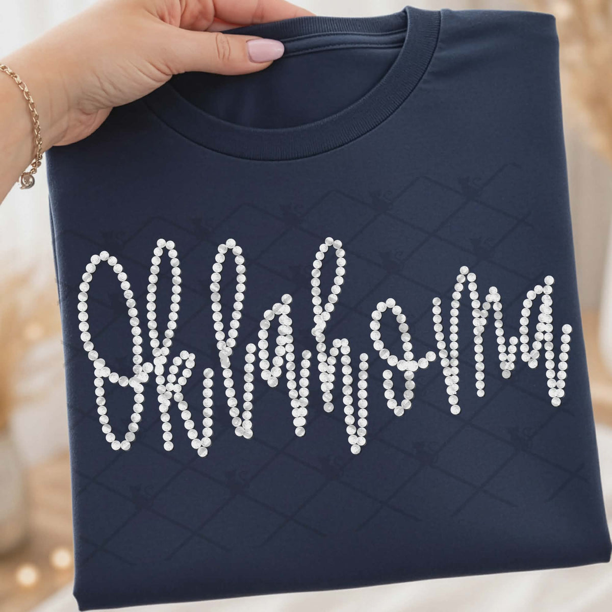Oklahoma faux beads (TTD) DTF Transfer