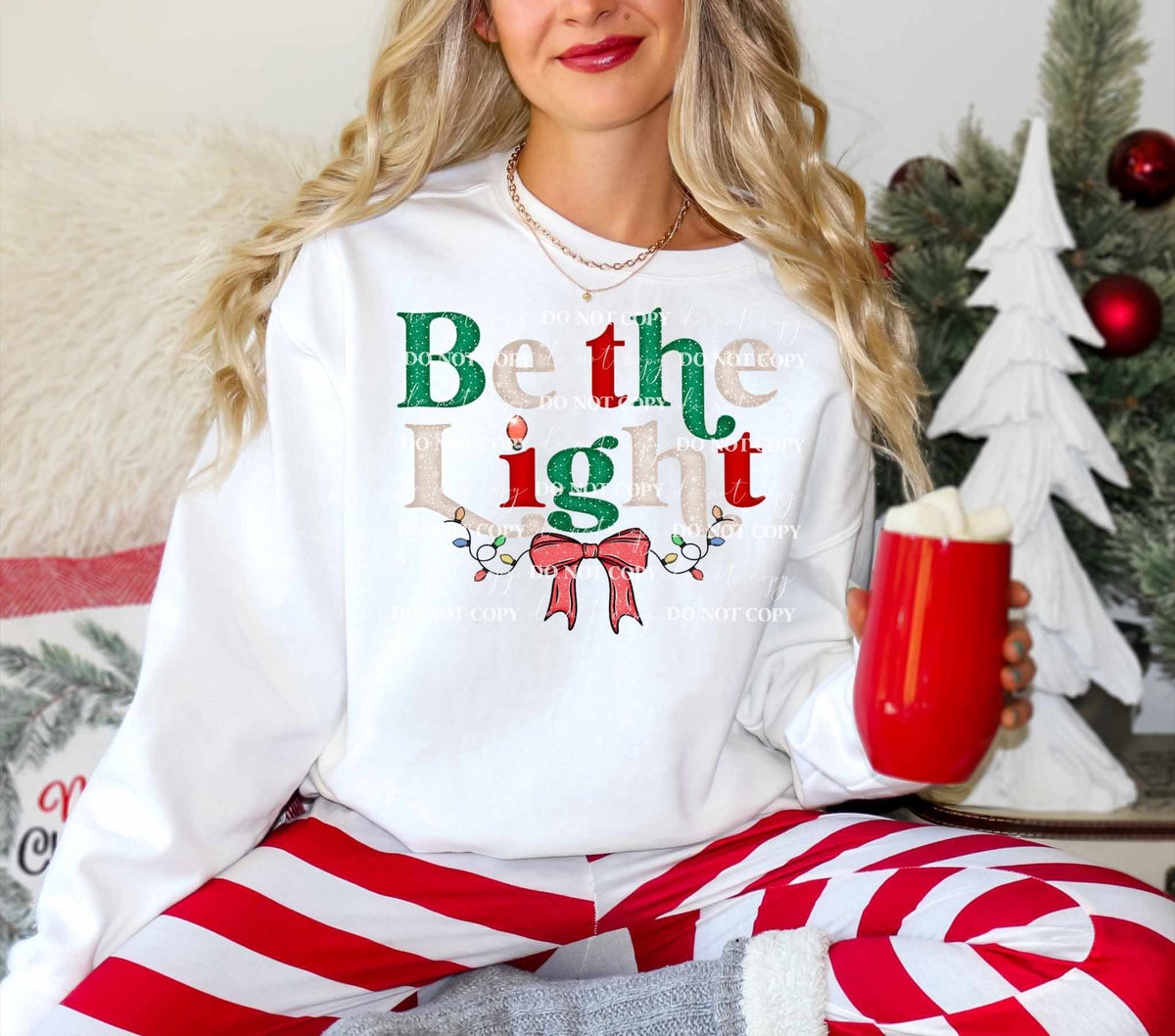 Be the light Christmas colors 70177 DTF transfer