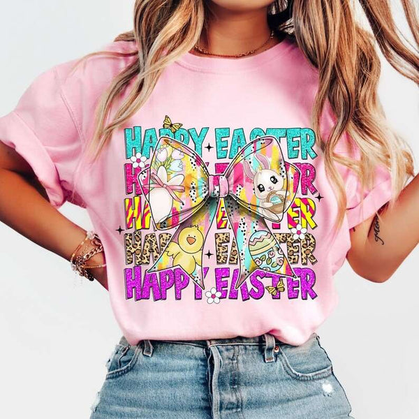 Happy easter (Easter bow) 77667 DTF transfer