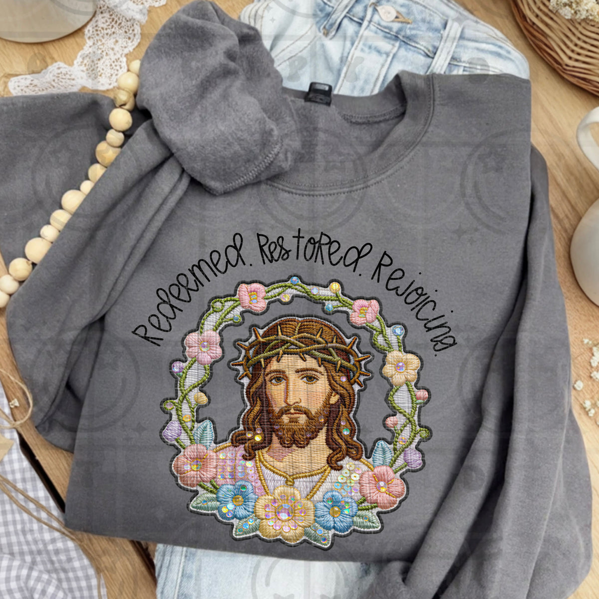 Redeemed restored rejoiced (HW) DTF Transfer