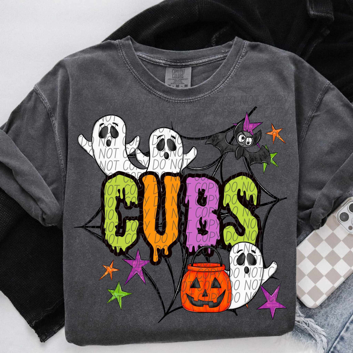 Cubs Halloween (City) DTF transfer