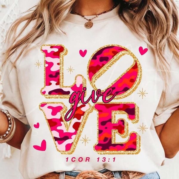 Give love 75919 DTF transfer