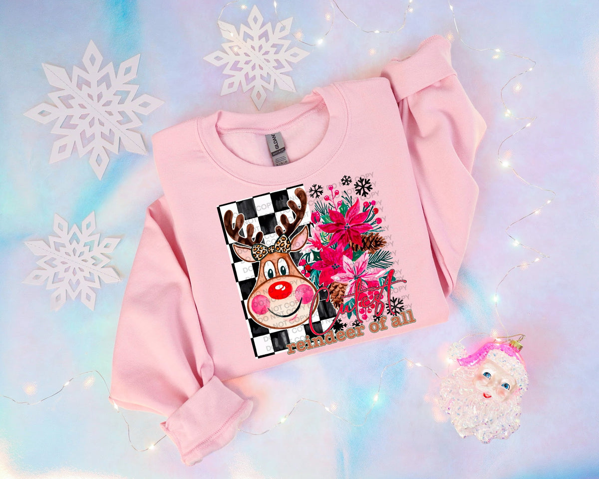 Cutest reindeer of them all (SCG) DTF Transfer