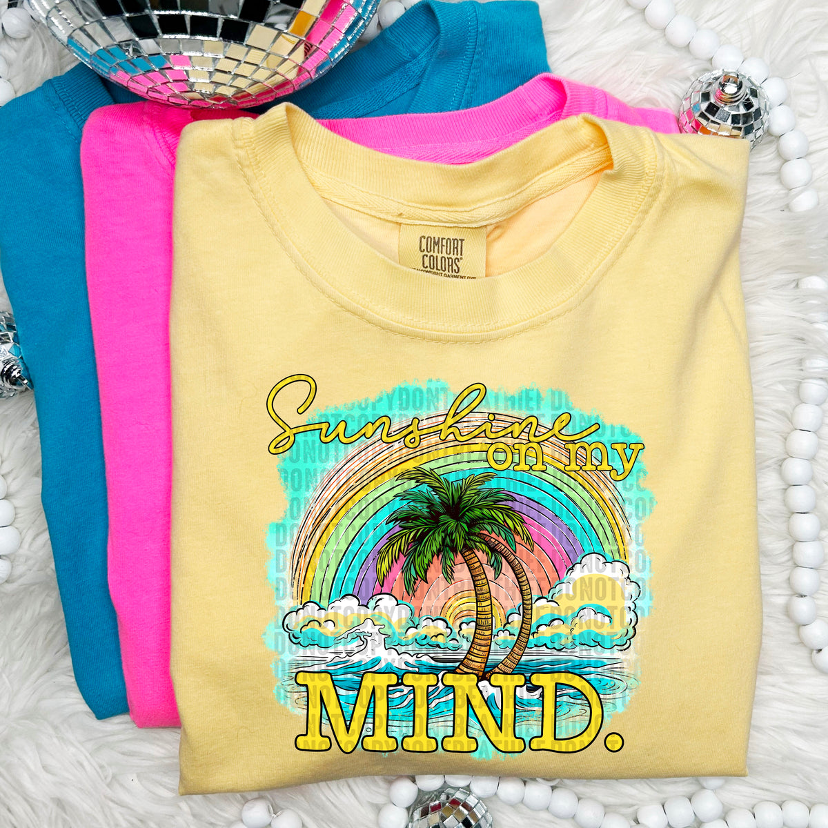 Sunshine on my mind 103724 DTF transfer