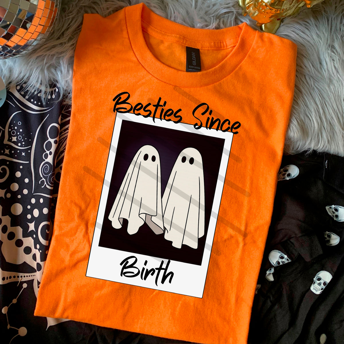 Besties since birth ghost picture 114080 DTF Transfer