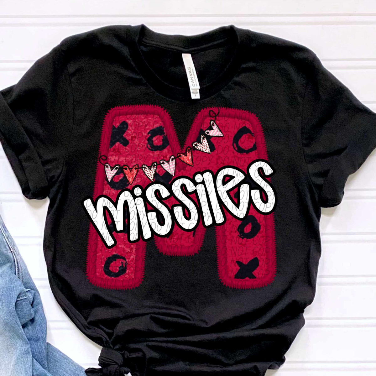 M missiles valentine (CITY) 77952 DTF transfer