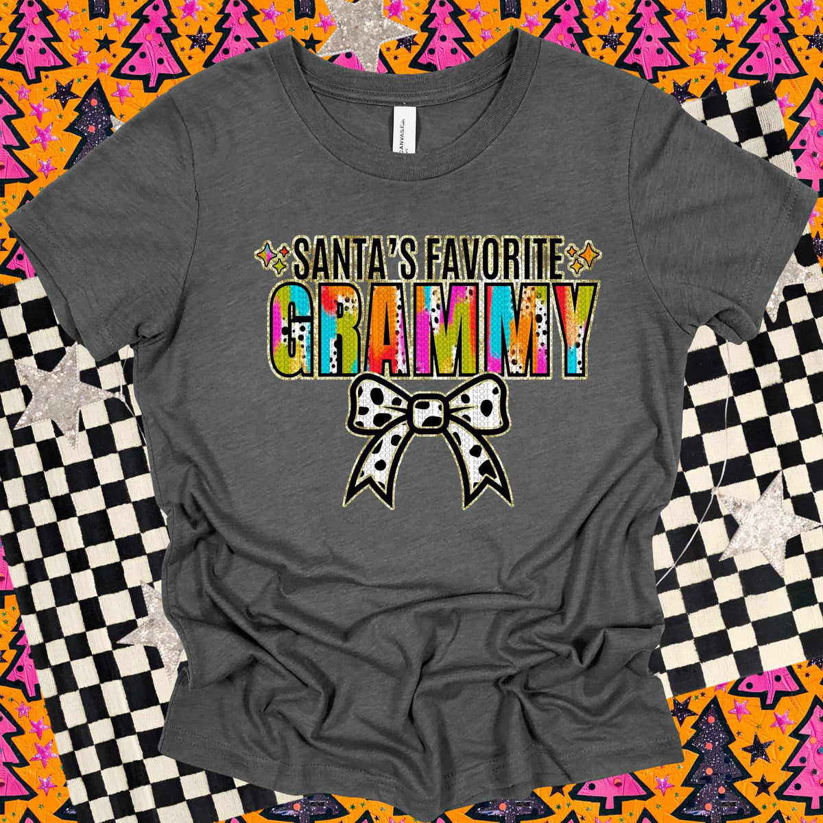 Santa’s favorite Grammy (HW) 67084 DTF transfer