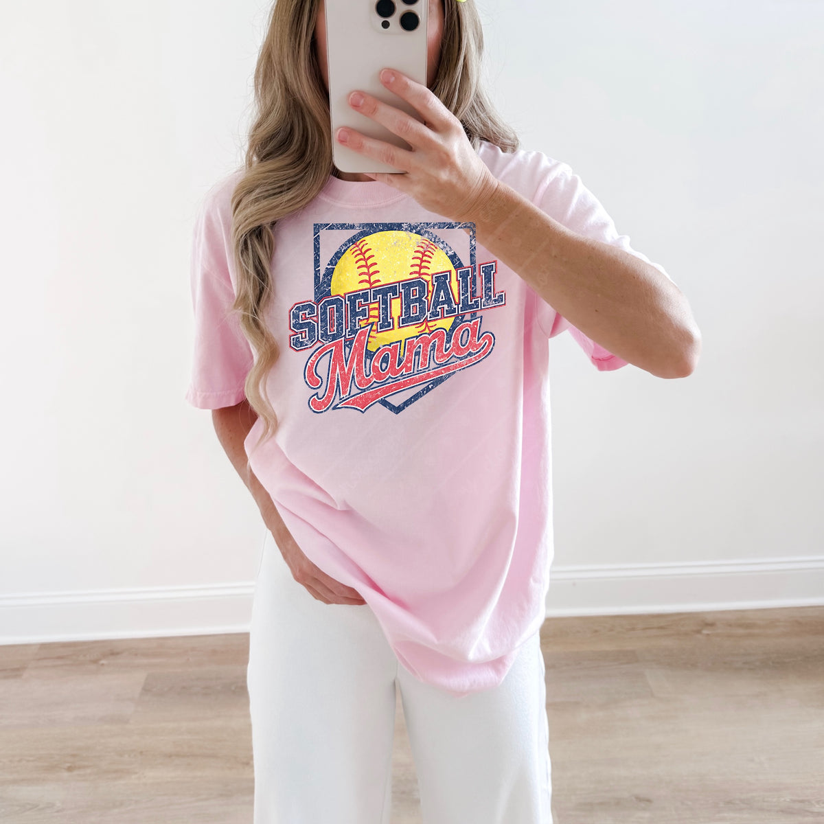 Softball Mama (home plate behind) Sunday special DTF transfer