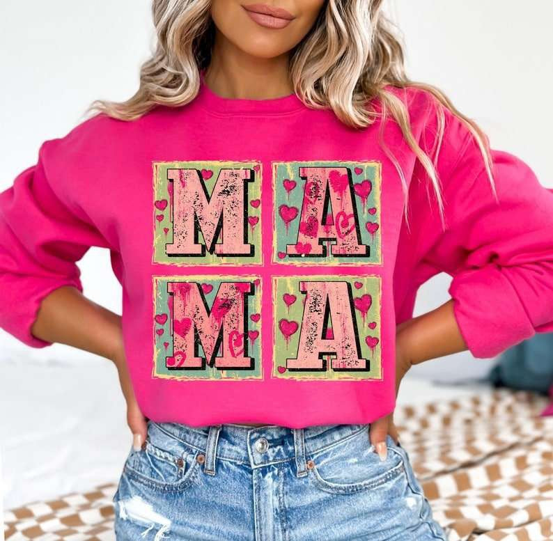 Mama valentine blocks 80273 DTF transfer