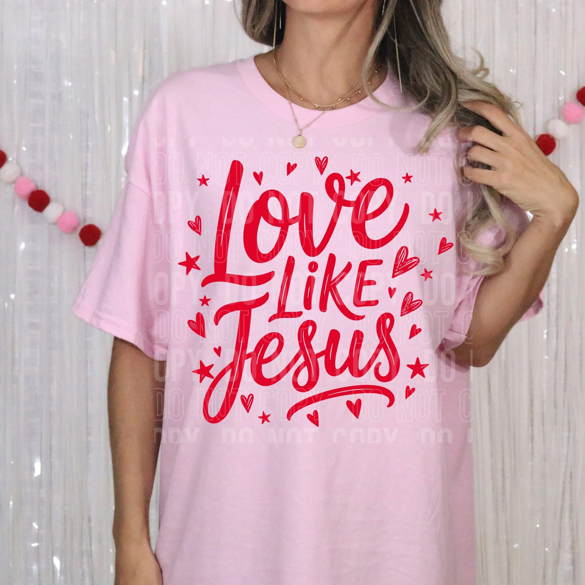Love like jesus (SBB) DTF Transfer