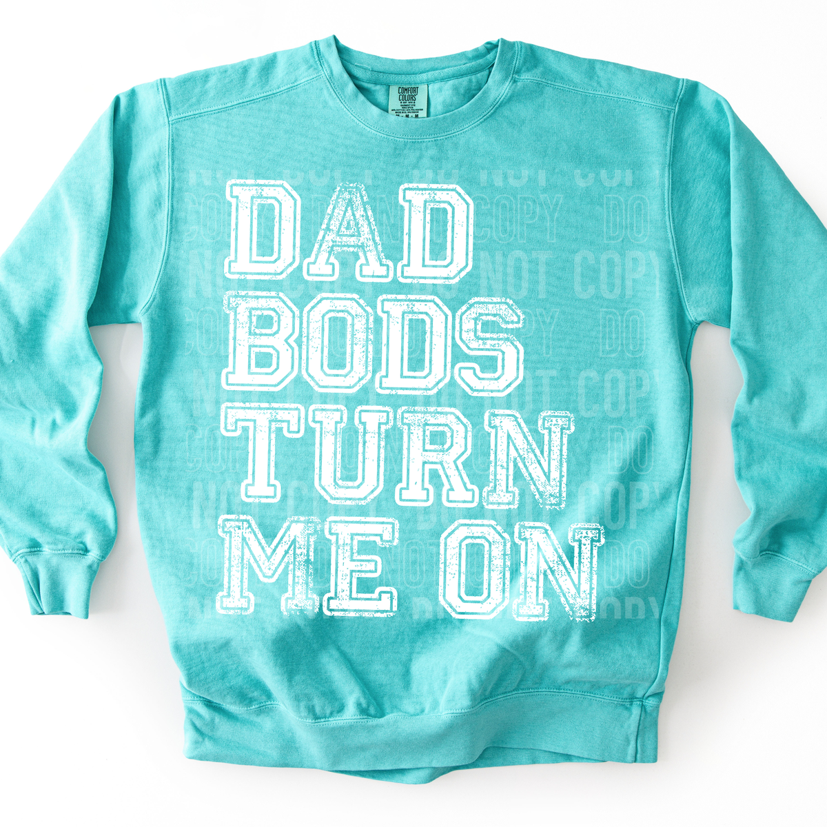 Dad bods turn me on (white words) (SBB) DTF Transfer