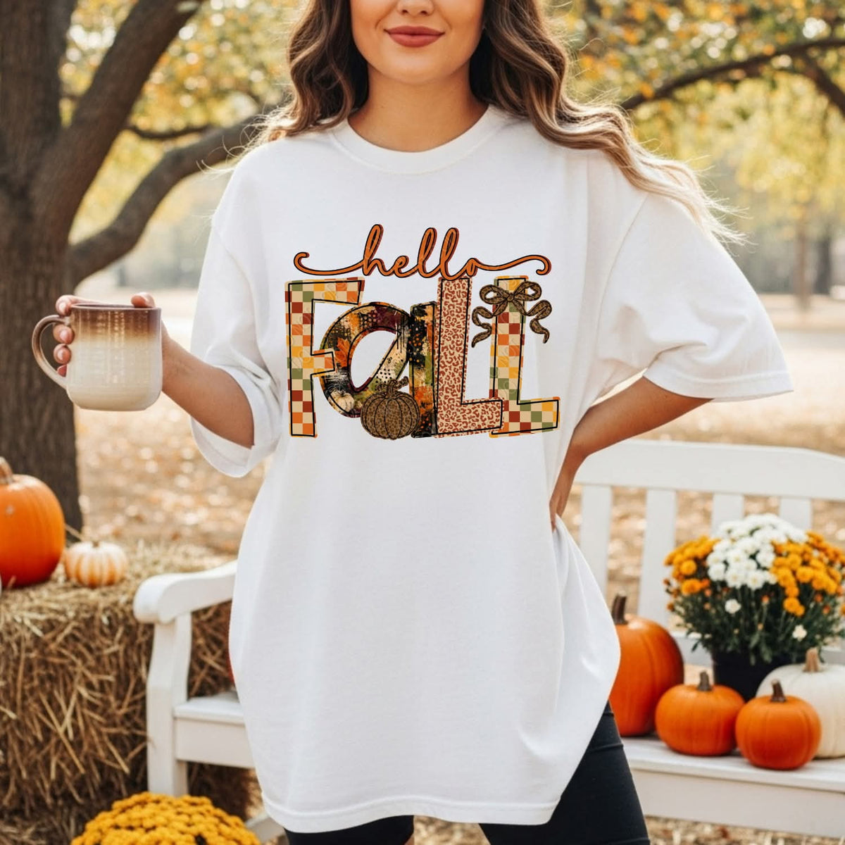Hello fall Sunday DWS Special DTF transfer