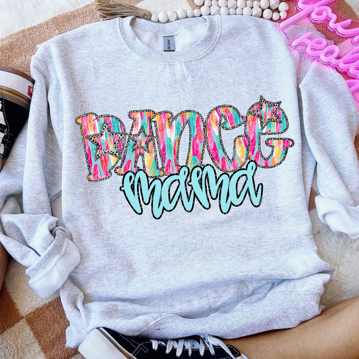 Brushstroke Dance Mama (City) 102051 DTF transfer