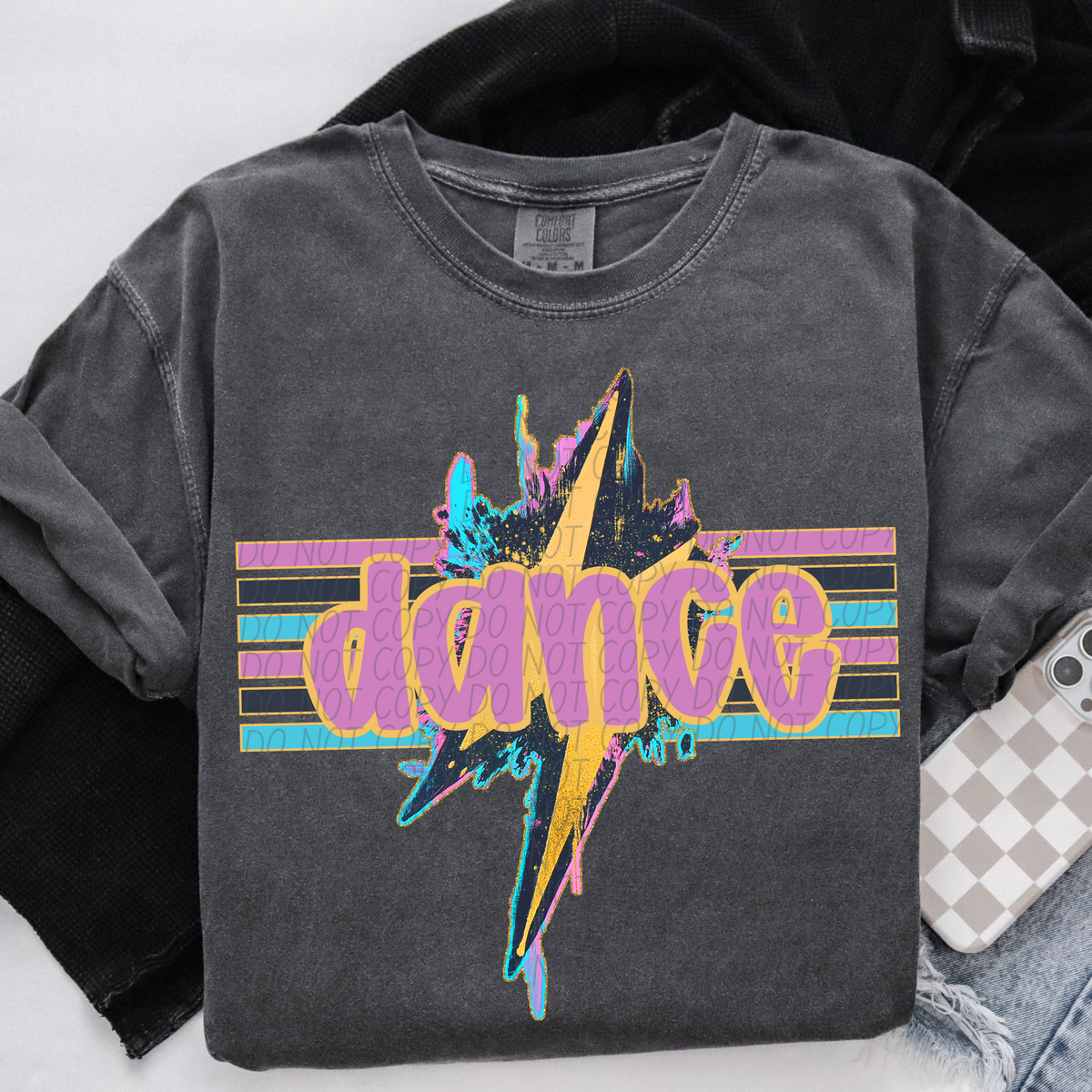 Geode Bolt Dance (CITY) DTF transfer