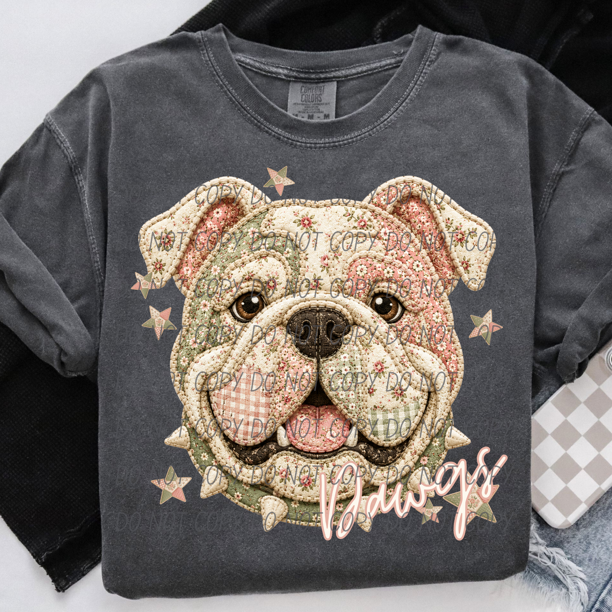 Dawgs meemaw mascot (City) DTF Transfer