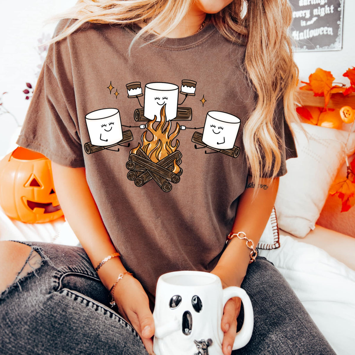 S’mores Campfire (cmd) DTF Transfer