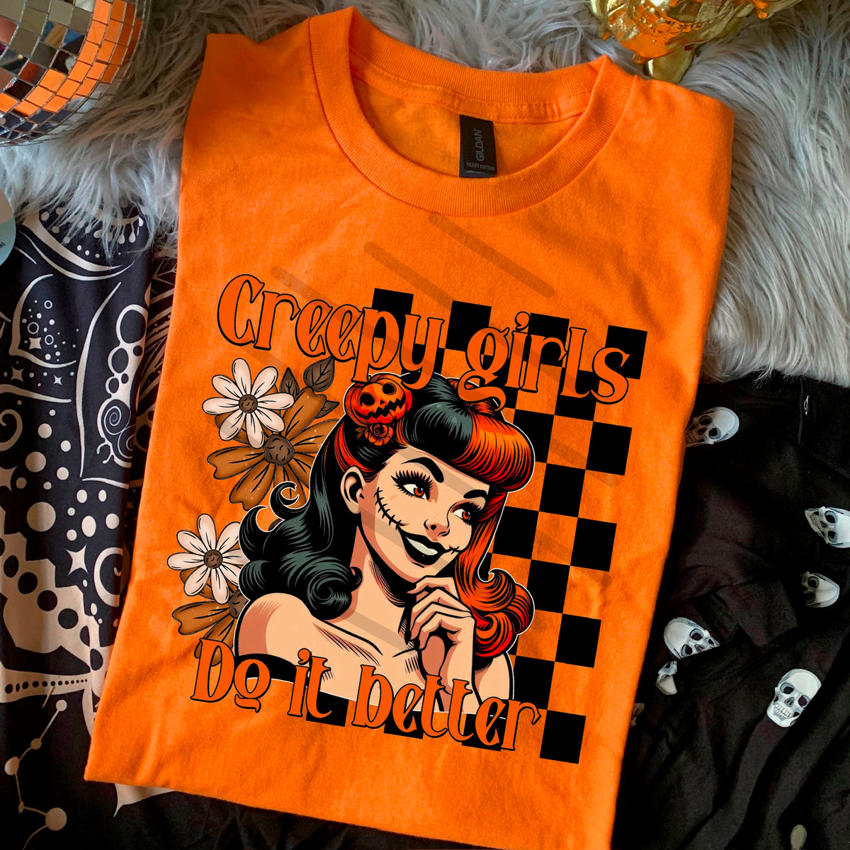 Creepy Girls do it better 114042 DTF Transfer