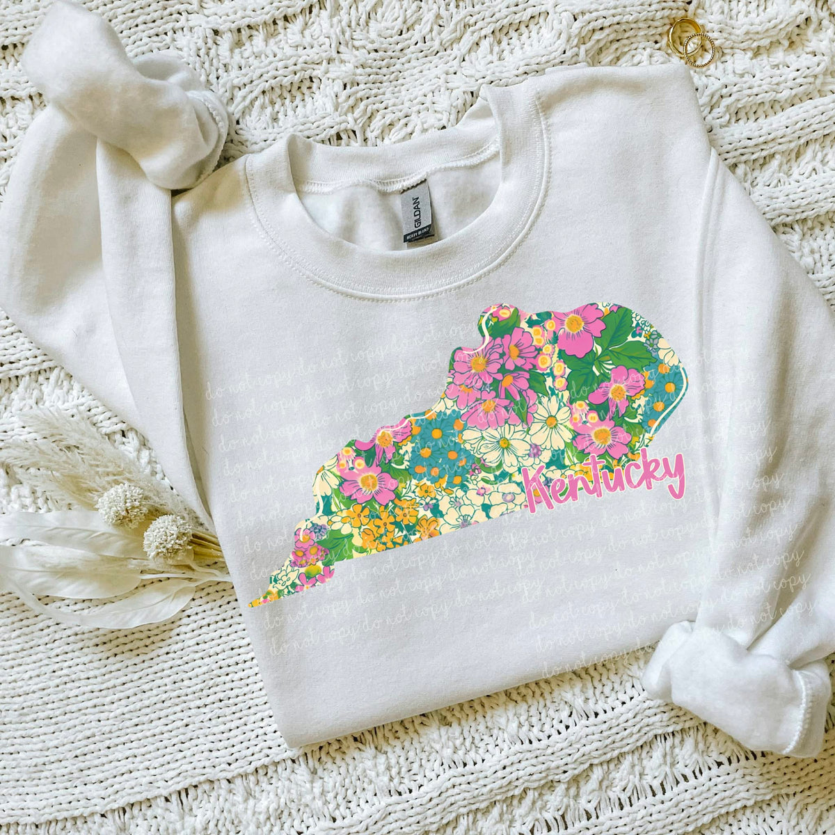 Kentucky florals (MMD) DTF Transfer