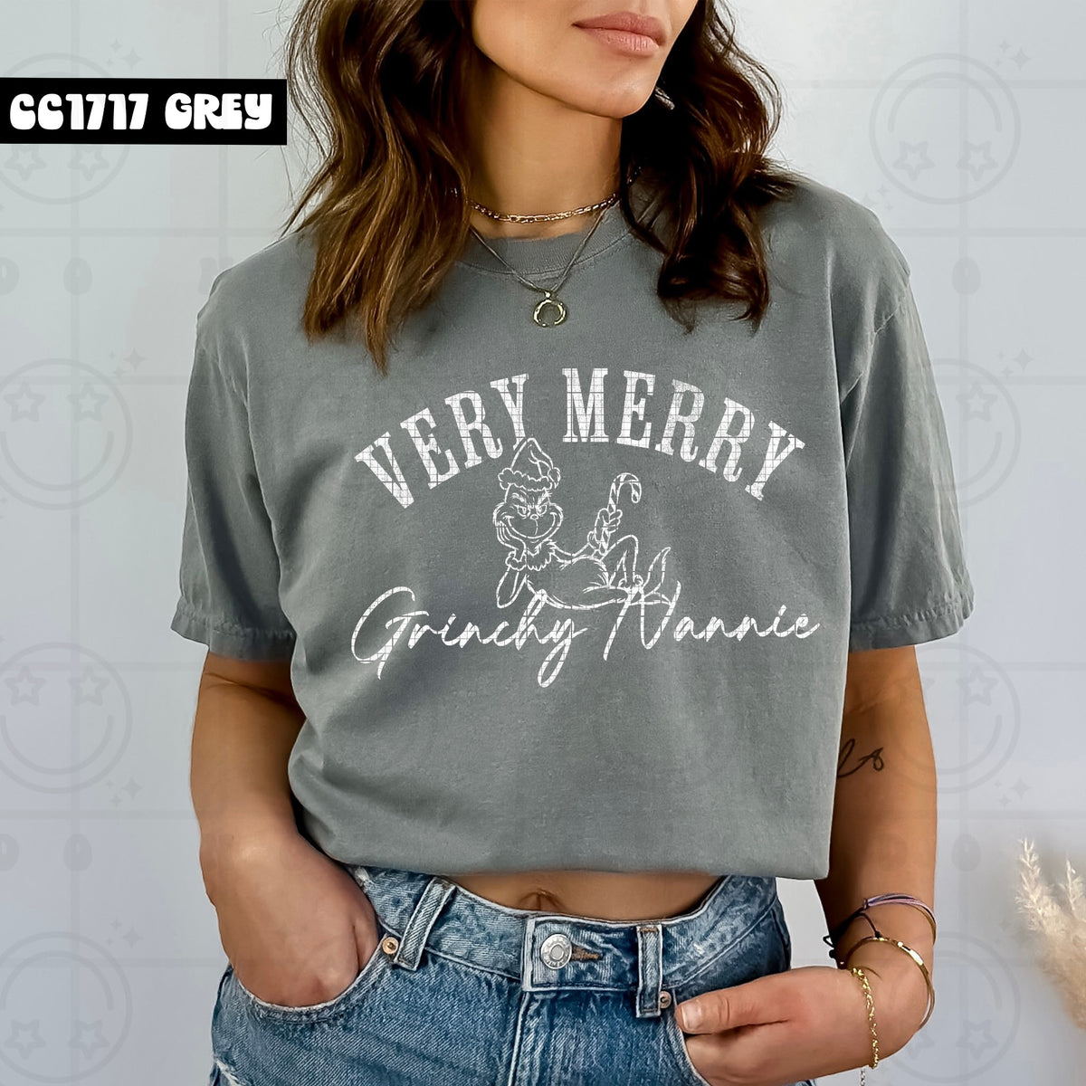 Very Merry G Nannie (HW) DTF transfer